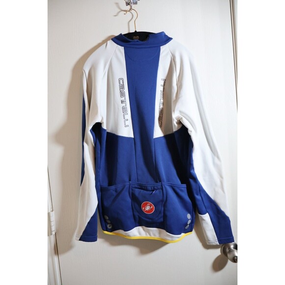 Castelli long sleeve pullover jersey size XXL Blue - Picture 6 of 11